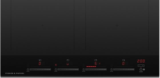 Fisher & Paykel Series 9 24" Black Glass Induction Cooktop-1