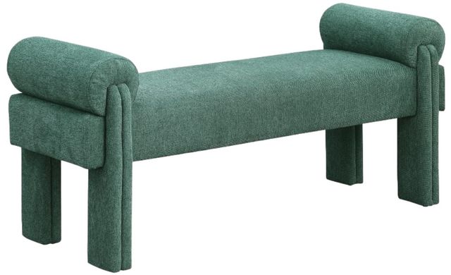 Meridian Furniture Stefano Green Bench-0
