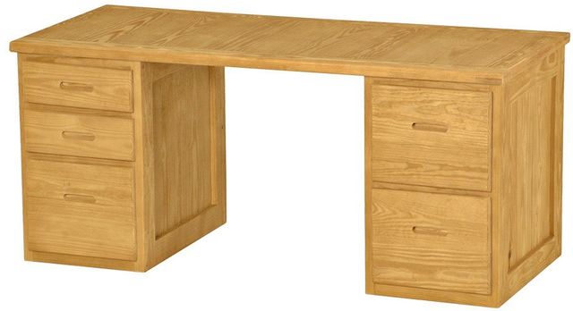 Crate Designs™ Furniture Classic Lacquer Top Desk-0