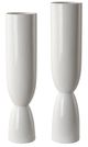 Uttermost® Kimist 2-Piece White Vase Set-0