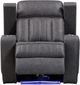 Parker House® Equinox Mercury Power Theater Recliner with Headrest-1