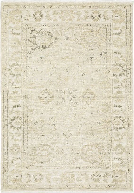 Oriental Weavers™ Caroline Beige 5'x8' Style 1 Area Rug-0