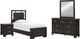 Signature Design by Ashley® Covetown 4-Piece Dark Brown Twin Panel Bedroom Set-0