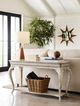 Kincaid® Selwyn Kelsey Cottage White Sofa Table-2