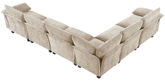 Homelegance® Dublin 6-Piece Taupe Modular Sectional-4
