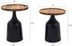 A & B Home 2-Piece Black/Brown End Table Set-3