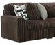 Signature Design by Ashley® Midnight-Madness 5-Piece Chocolate Right Arm Facing Sectional with Chaise-1