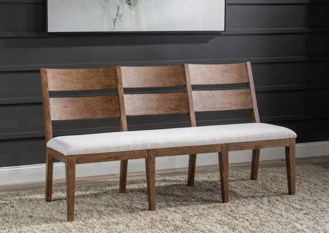 Legacy Classic Artisan's Place Vintage Pine/White Dining Bench-2