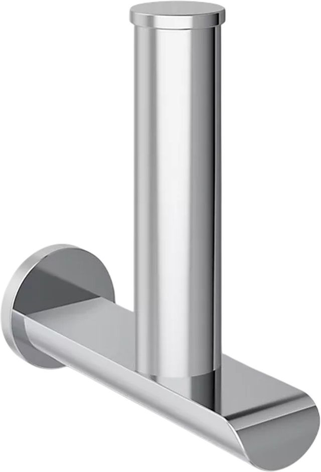 KOHLER® Avid® Polished Chrome Vertical Toilet Paper Holder-0