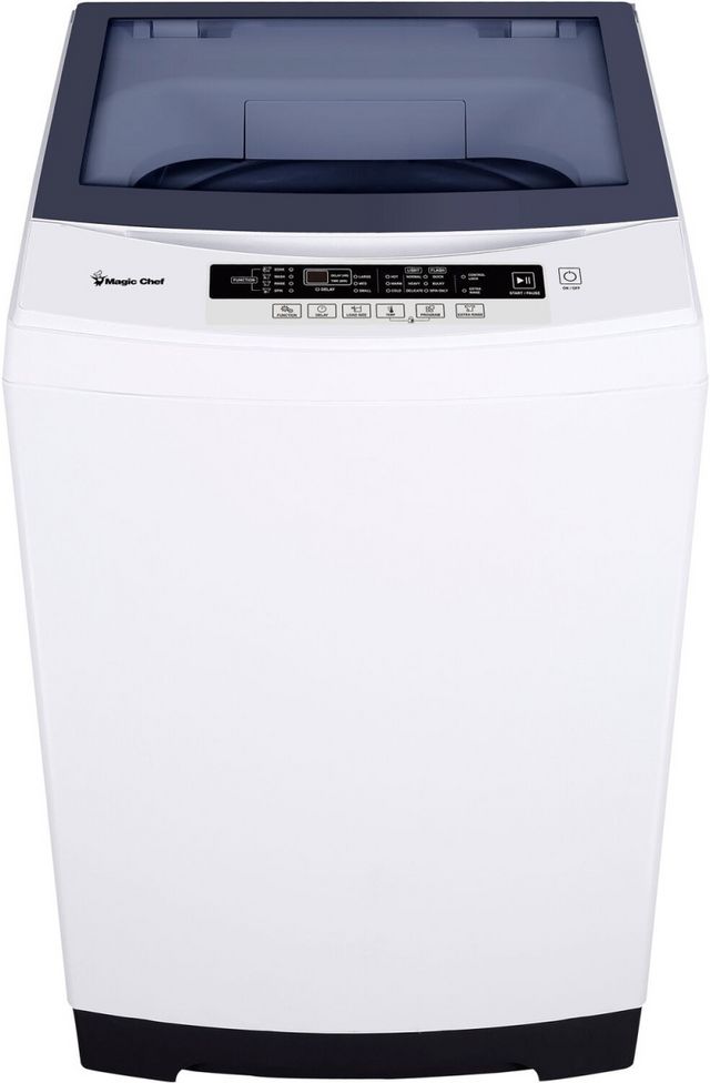 Magic Chef® 3.0 Cu. Ft. White Impeller Portable Top Load Washer-0