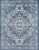 Surya Monaco Ivory/Navy 4'x6' Area Rug-0