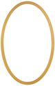 Uttermost® Elstree Antique Brass Oval Mirror-0