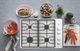 GE® 30" White Built-In Gas Cooktop with Dishwasher-Safe Grates-5