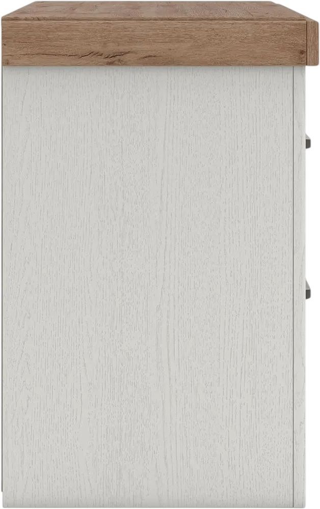 Benchcraft® Savonport Brown/White Nightstand-3