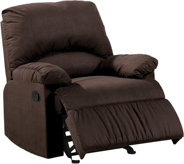 Coaster® Chocolate Glider Recliner-0
