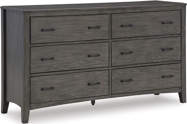 Montillan Dresser - Grayish Brown