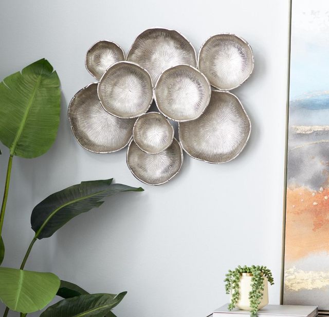 Deco Marche Silver Plate Wall Decor-4
