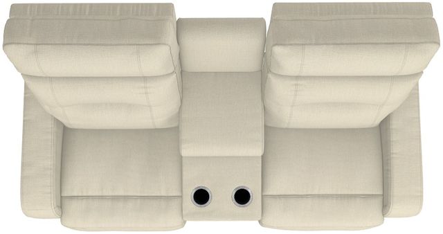 La-Z-Boy® Baron Natural Manual Wall Reclining Loveseat with Console-5