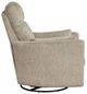 Homelegance® Tinley Brown Manual Swivel Glider Reclining Chair-3