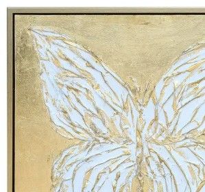 Crestview Collection Butterfly Fly Away 2-Piece Wall Art Set-1
