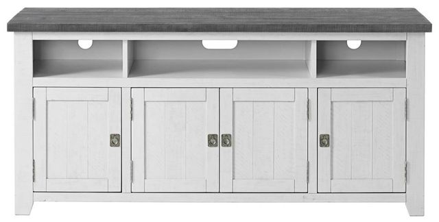 Martin Svensson Foundry Gray/White TV Stand-2