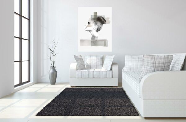 Classy Art Style 5 Tempered Glass plus Foil Wall Art-2