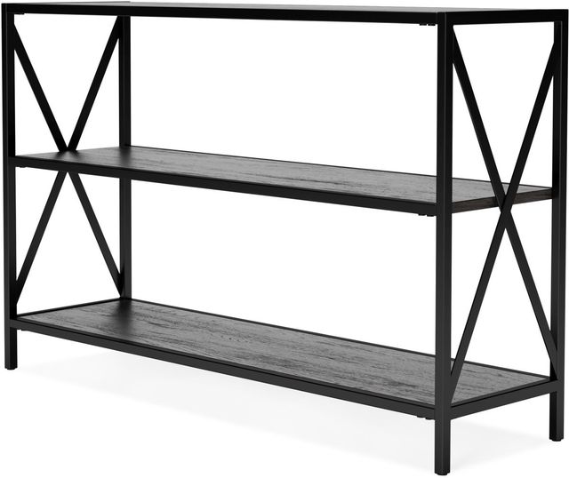 Signature Design by Ashley® Freedan Grayish Brown Bookcase-1
