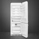 Smeg Retro Style 28 in. 18.0 Cu. Ft. White Bottom Freezer Refrigerator-4