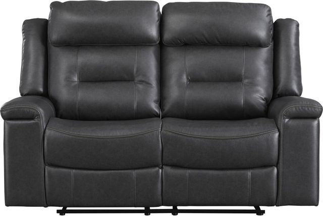 Signature Design by Ashley® McAdoo 3-Piece Charcoal Living Room Set-2