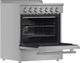 FORNO® Paolo 30" Stainless Steel Pro Style Electric Range with True Convection Oven-2
