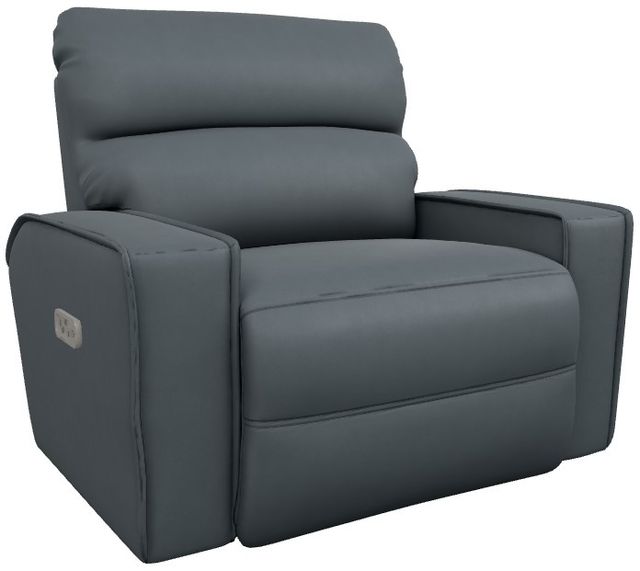 La-Z-Boy® Maddox Ocean Power Reclining Chair and a Half with Headrest and Lumbar-0