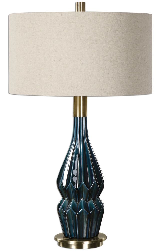 Uttermost® Prussian Deep Blue Table Lamp-0