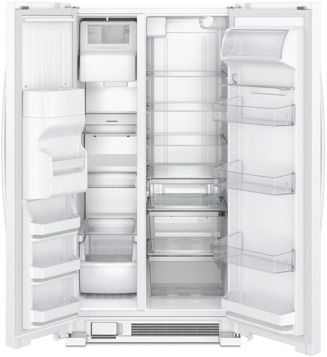 Whirlpool® 36 in. 24.6 Cu. Ft. White Side-by-Side Refrigerator-4