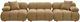 TOV Furniture Calliope 3-Piece Cafe Au Lait 118" Modular Sectional-3