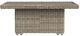 Elements International Carmona Natural Woven Outdoor Coffee Table-3