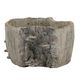 A & B Home Nickel Planter with Mushroom-2