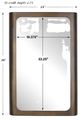 Uttermost® Fischer Gold Bronze Curved Edge Mirror-2