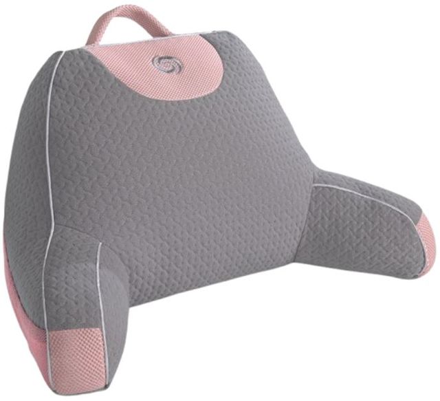 BEDGEAR® Gray/Pink Toddler Mini Backrest Pillow-0