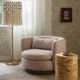 TOV Furniture Nura Pink Swivel Accent Chair-1