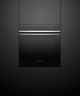 Fisher & Paykel Series 7 24" Black Contemporary Single Electric Wall Oven-2