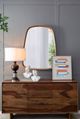 A & B Home Black/Gray Table Lamp with Hammered Metal-5