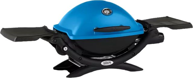 Weber® 1200™ 1-Burner Blue Portable Liquid Propane Grill-2