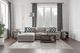 Ashley® Bardarson 2-Piece Silver Left-Arm Facing Loveseat Sectional and Chaise-1