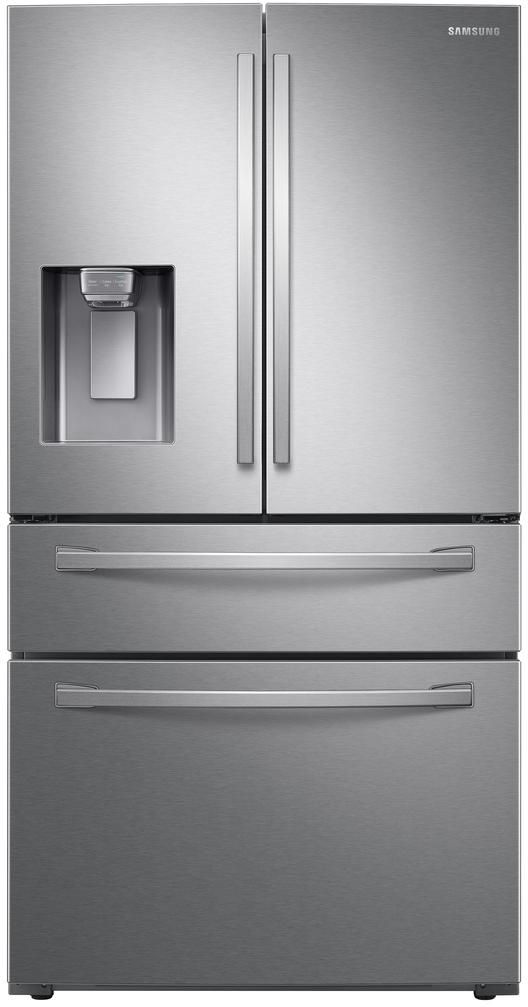 Samsung 36 in. 28.0 Cu. Ft. Fingerprint Resistant Stainless Steel French Door Refrigerator-0