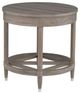 Fairfield® Freya Brown Laminate Round End Table-1