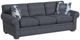 Flexsteel® Customizable Vail Three-Cushion Sofa with Throw Pillows-0