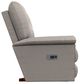 La-Z-Boy® Jasper Porcelain Power Rocking Recliner with Headrest and Lumbar-2