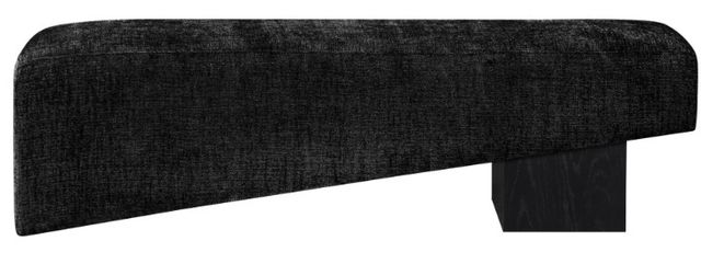 Meridian Furniture Alora Black Upholstered Bench-1