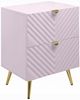 ACME Furniture Gaines Pink Nightstand-0