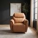 Liberty Furniture Romy Oslo Antelope Leather Single Glider Zero Gravity Power Recliner-1